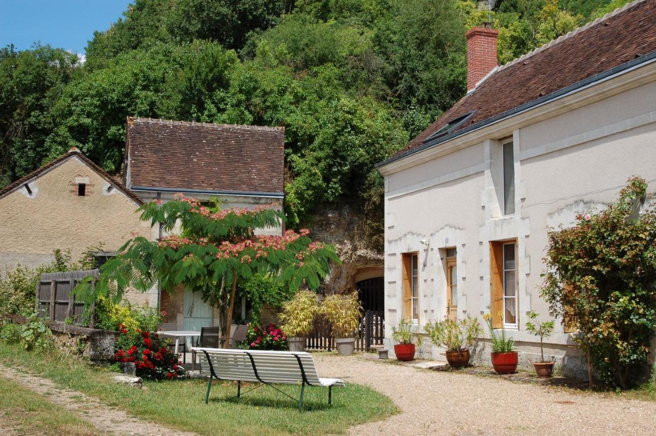 Longère avec jardin - Vallée du Loir Villiers-sur-Loir Exterior foto