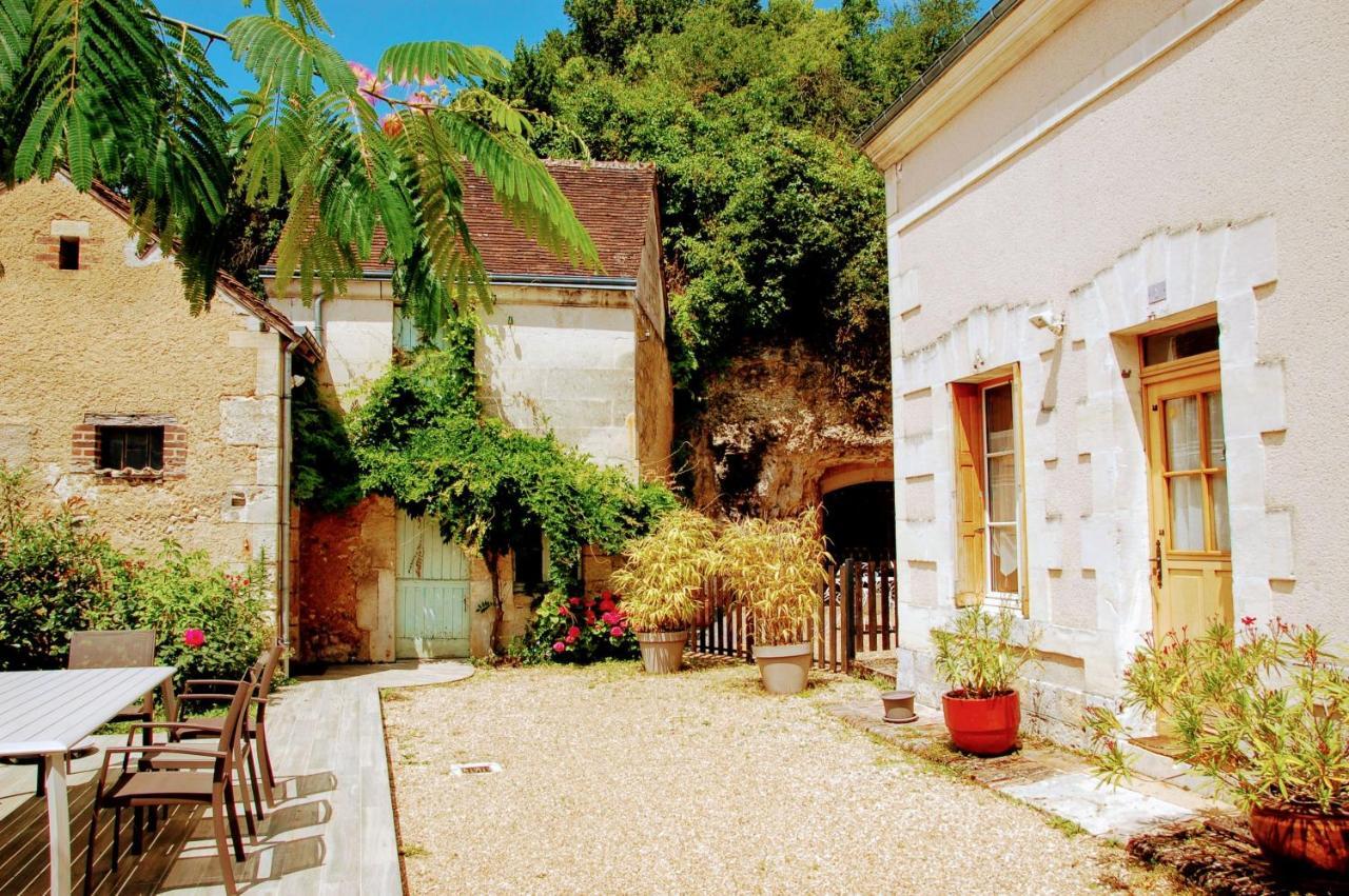 Longère avec jardin - Vallée du Loir Villiers-sur-Loir Exterior foto